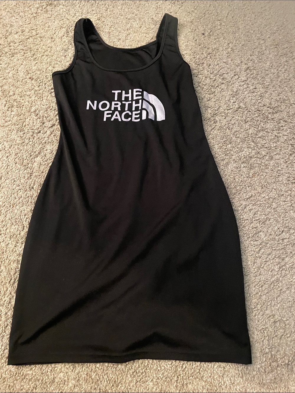 The North Face Black Tank Dress with White Logo
